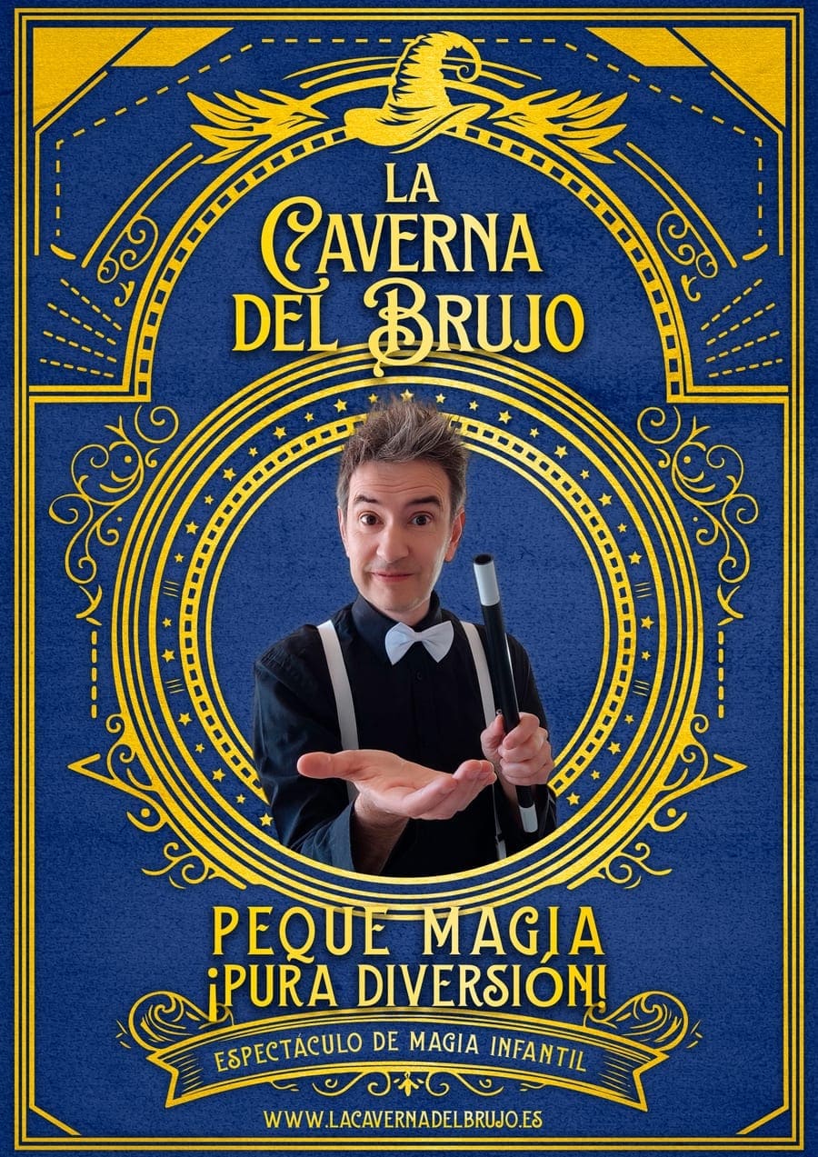 Cartel del espectáculo PequeMagia ¡Pura Diversión!