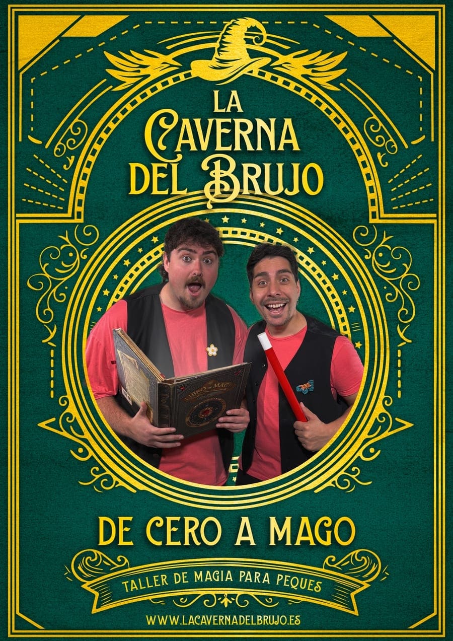 Cartel del espectáculo De Cero a Mago